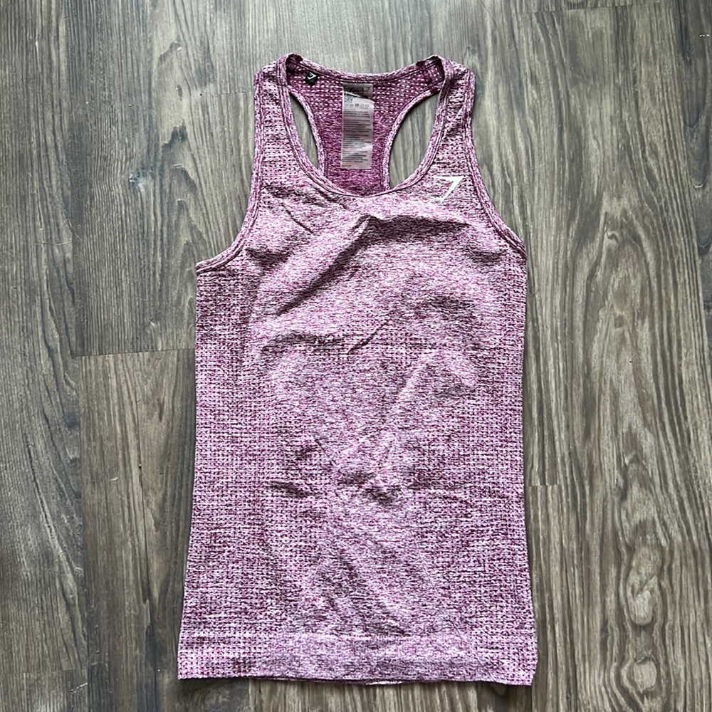 Gymshark vital seamless fitted tank size small